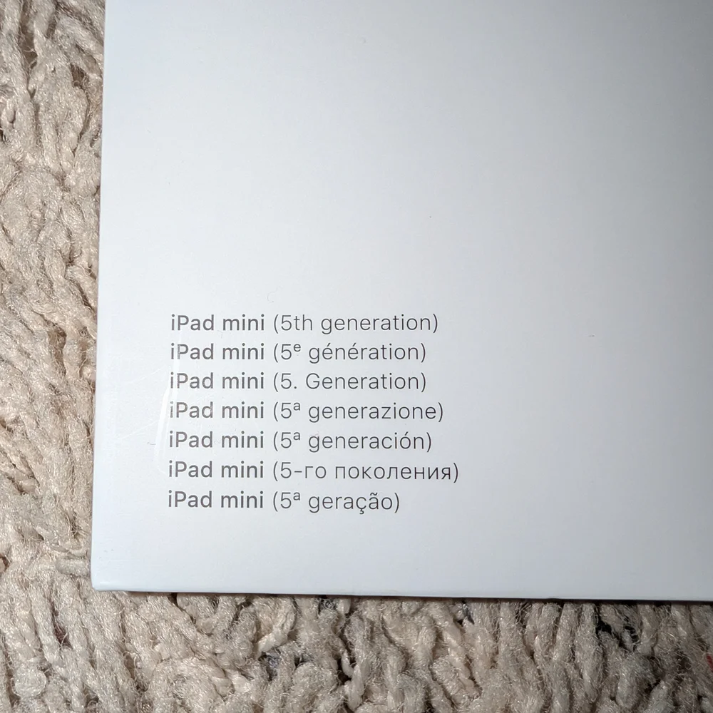 Apple iPad Mini Smart Cover - Dark Gray